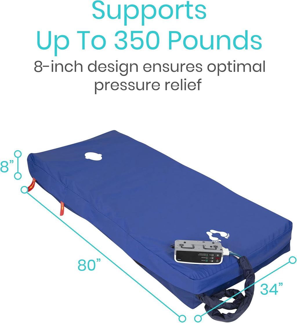 8" Alternating Pressure Mattress Replacement Mattress Q967636