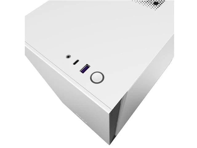 Mini-ITX PC Gaming Case with Tempered Glass Side Panel Q893923