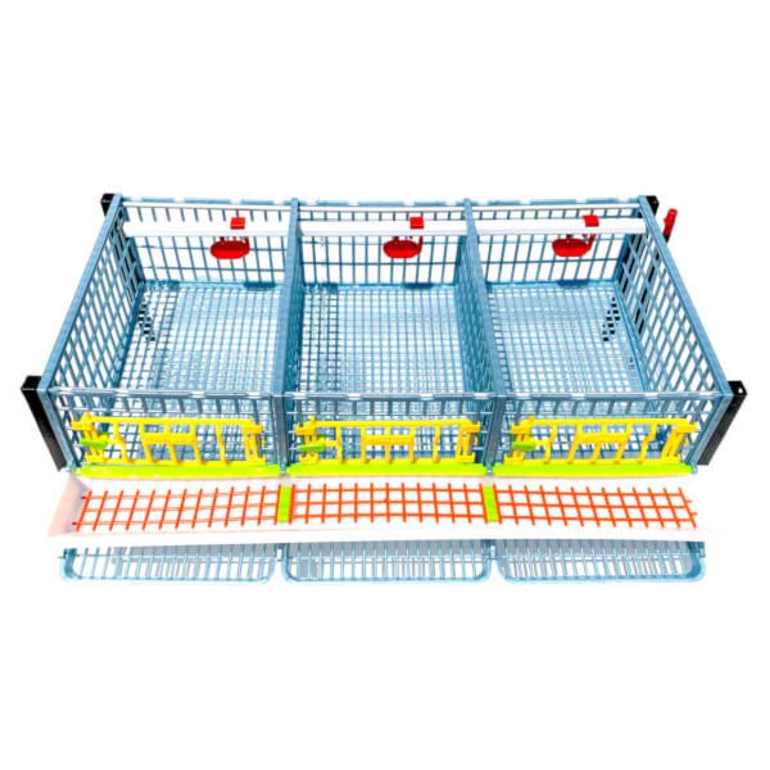 3 Layer Stackable Quail Breeding Cage Y860232