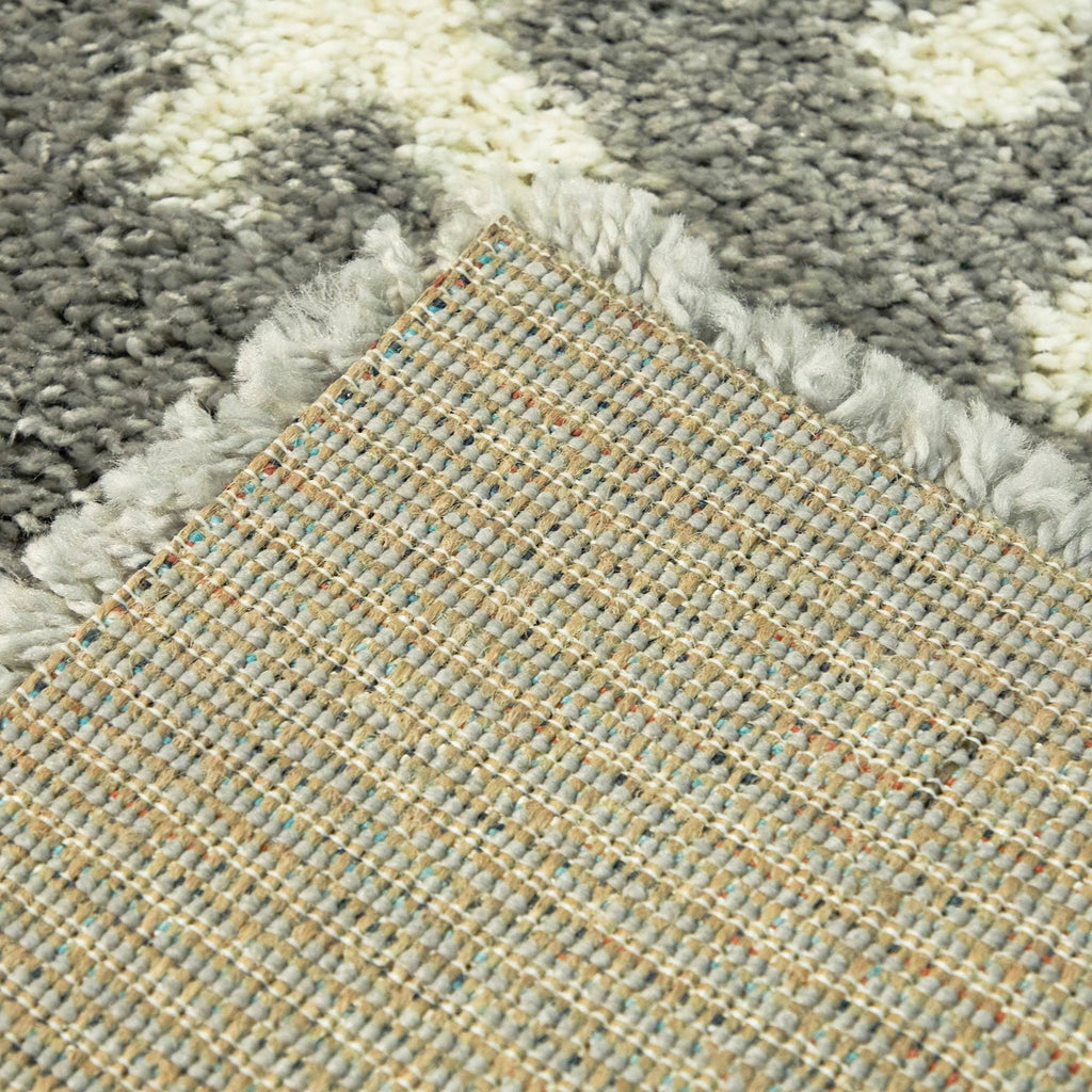 Teal Blue 5 ft. x 7 ft. Shag Area Rug F5945