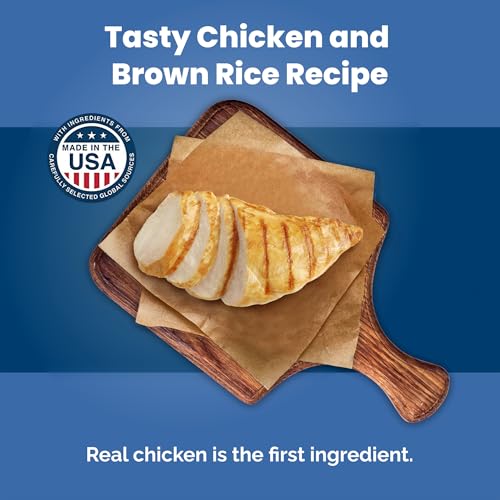 Adult Small Breed Dry Dog Food, Chicken & Brown Rice Recipe, 5-lb. Bag R751