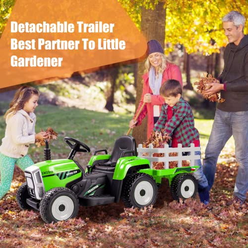 12V Battery Powered Electric Ride on Tractor with Remote Control O9676