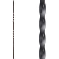 44 in. x 0.5 Double Twist Wrought Iron Baluster L700815