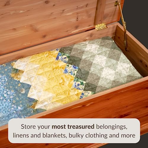 Natural Red Cedar Hope Chest Storage Trunk N341669