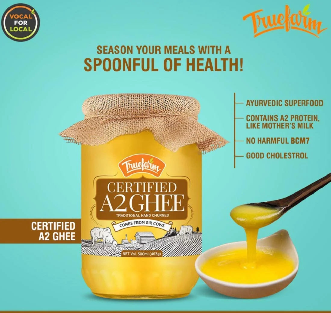 A2 Gir Cow Desi Ghee (500Ml) B6928