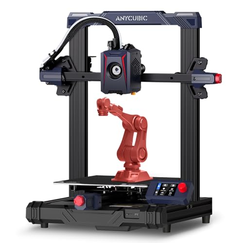 Anycubic Kobra S1 Combo Multicolor 3D Printer with ACE PRO, 4 Multicolor, 600mm/s Fast Speed, 320℃ Hotend, 250*250*250mm L5396