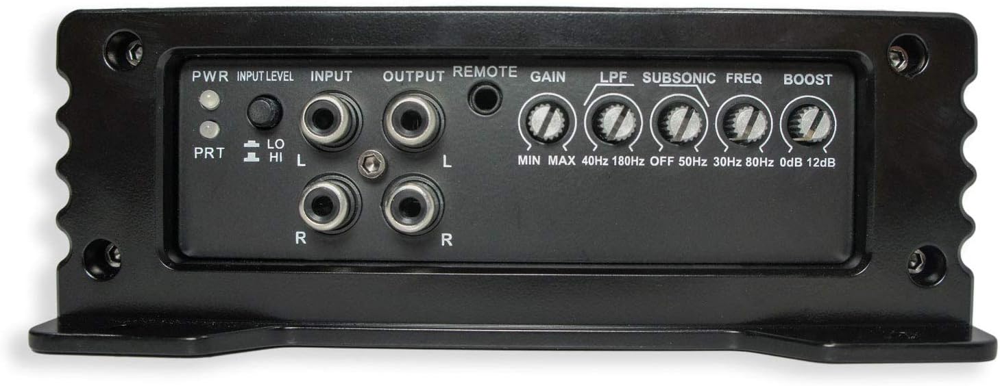 S-W10D2 Dual 10" Sub Box with Amp B8049