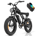 20 Fat Tire 1000W Electric Bike with Removable Battery J133216