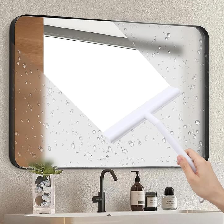 Glass Wiper Scraper Shower Squeegee with Silicone Holder Y426600
