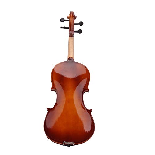 Pink Solid Wood Acoustic Violin Set with Case, Bow, Rosin N5766