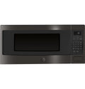 24 Inch 1.1 cu. ft. Capacity Countertop Microwave Black Stainless Steel P301086