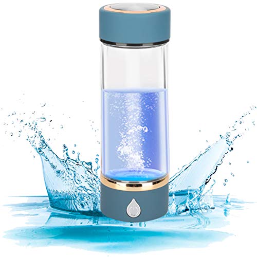 Blue Portable Hydrogen Water Bottle 380ml A90969