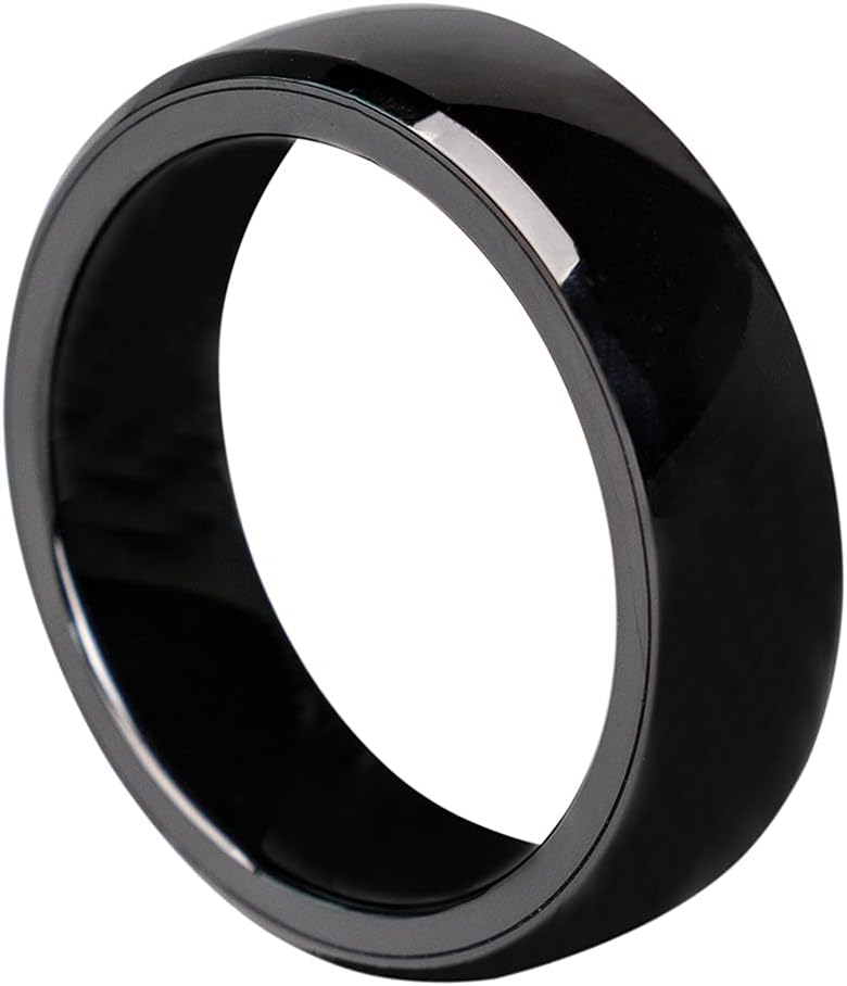 Black RFID NFC Ceramic Ring Key Accessory A8521