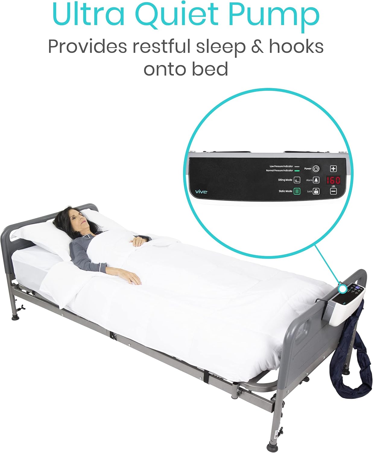 8" Alternating Pressure Mattress Replacement Mattress Q967636