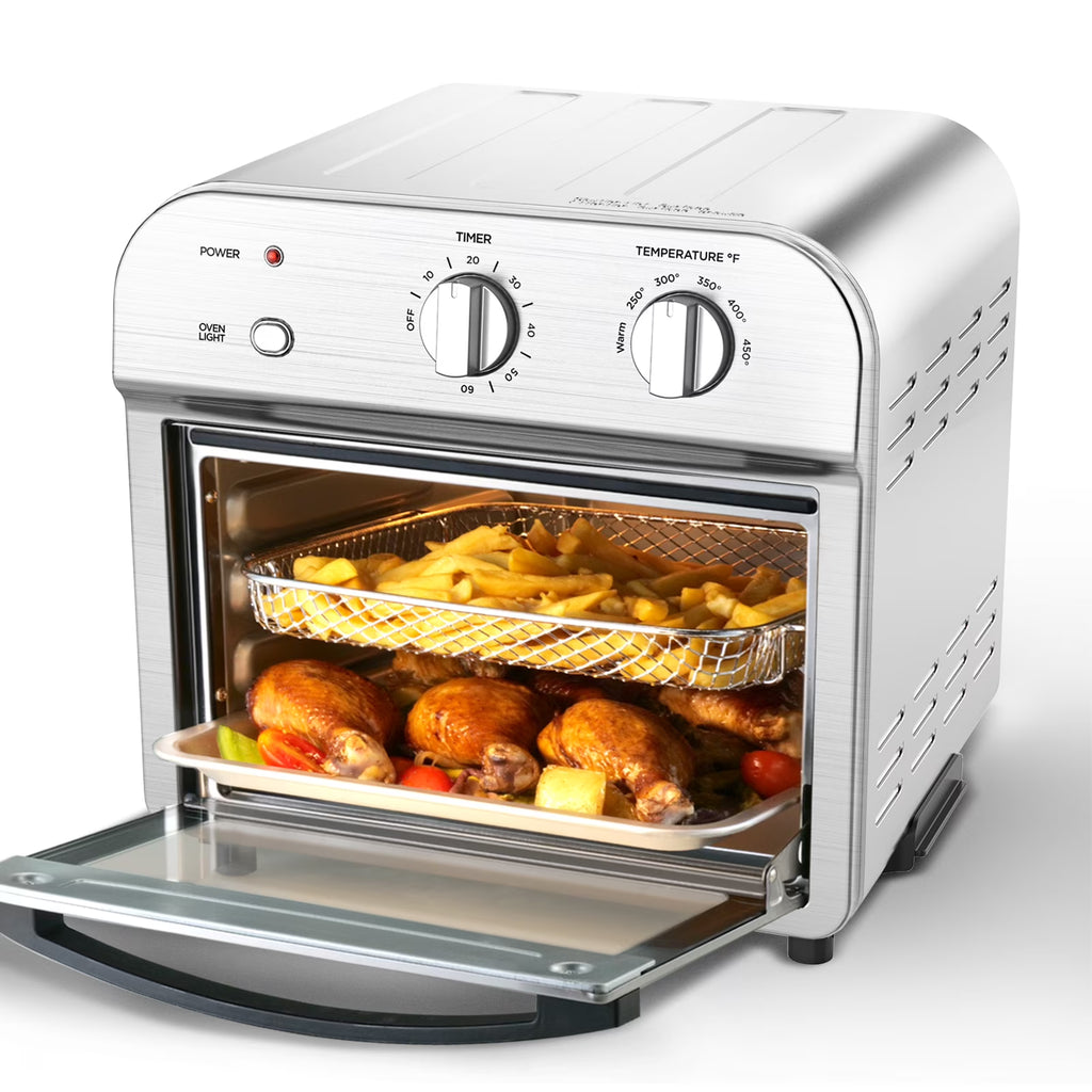 1500W Stainless Steel Air Fryer Toaster Oven Y151083