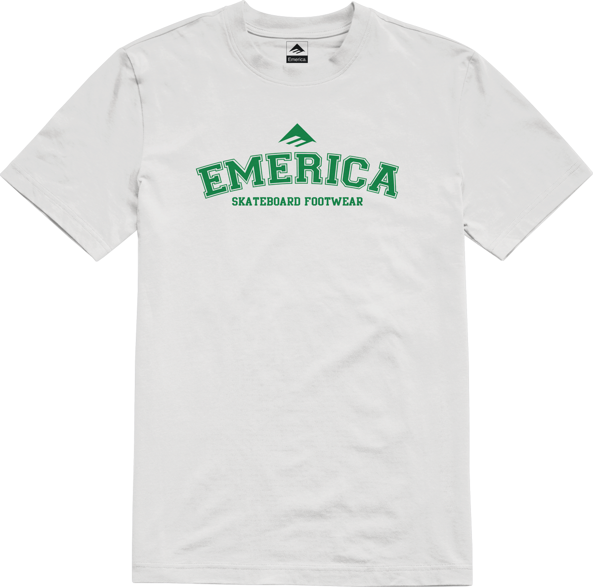 White Collegiate Tee T-Shirt R7967