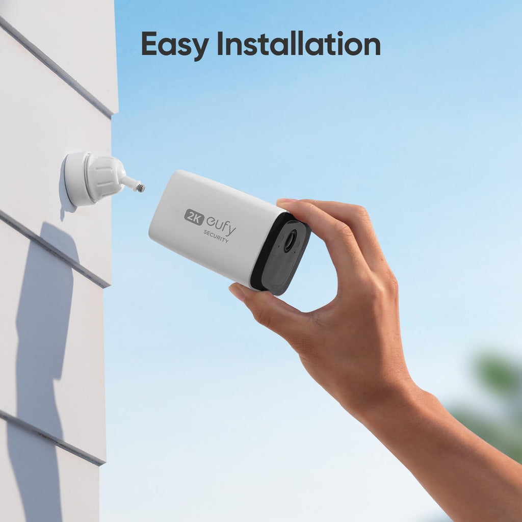 Wireless Outdoor Camera with 2K Resolution and Dual Cameras Z54813