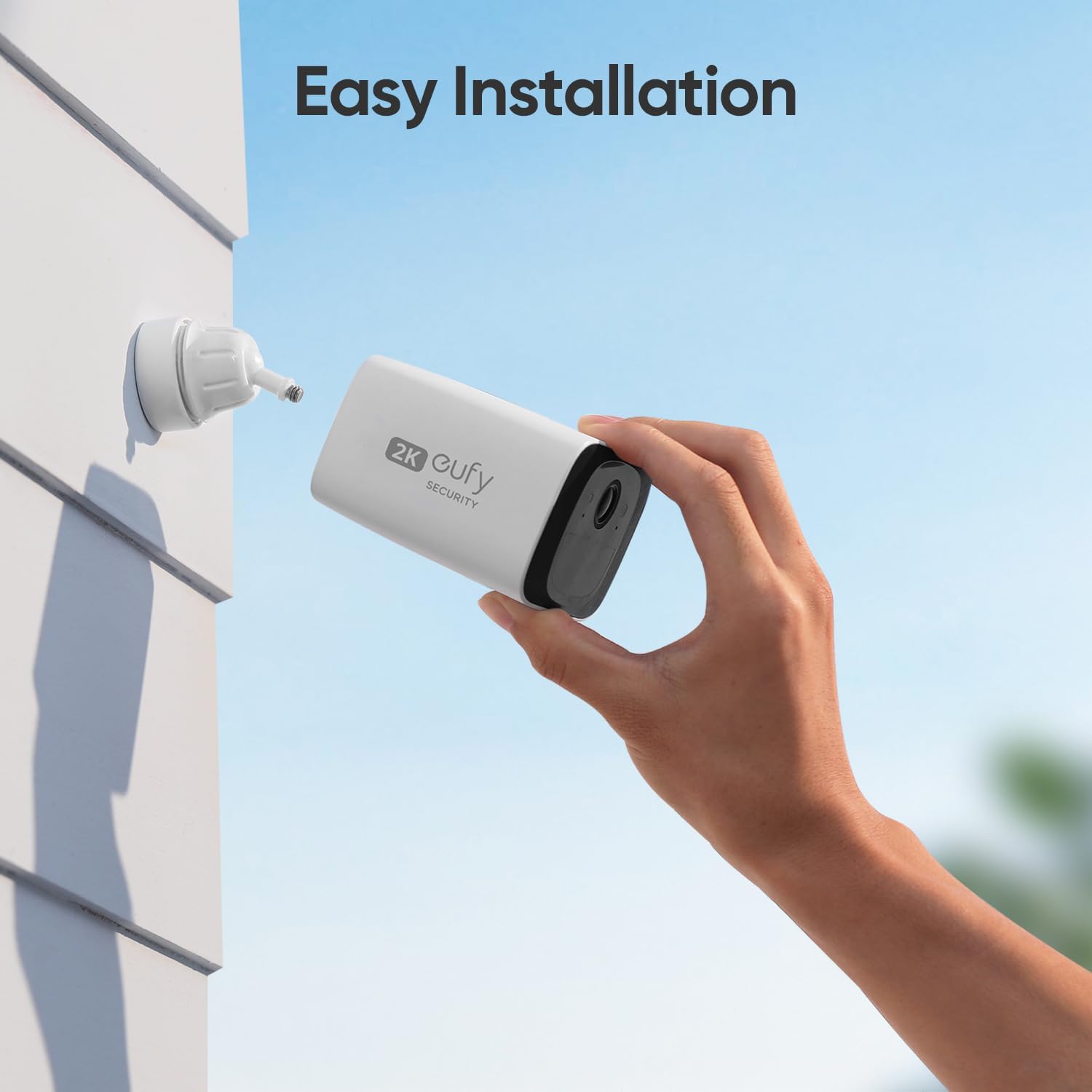 Wireless Outdoor Camera with 2K Resolution and Dual Cameras Z54813