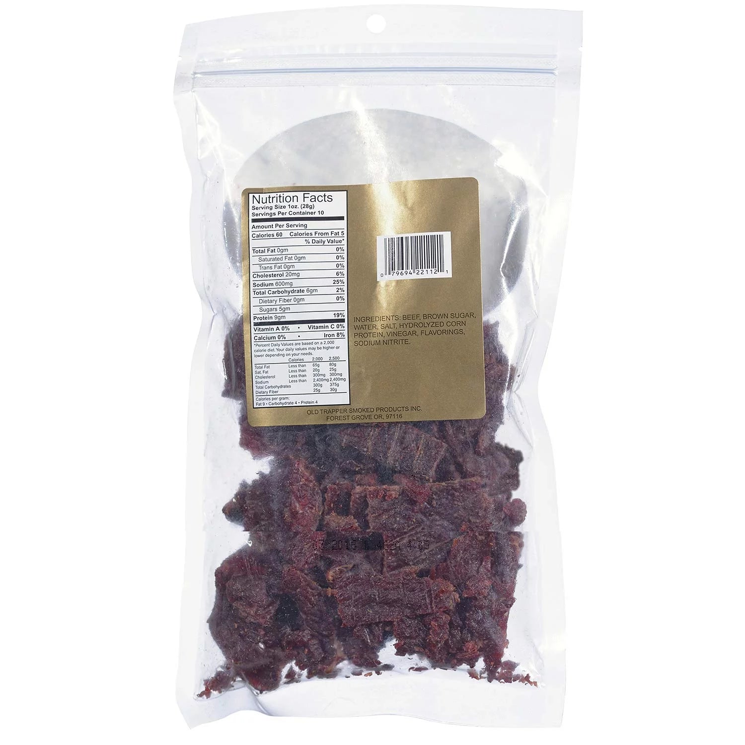 10 oz. Traditional Style Beef Jerky L53529