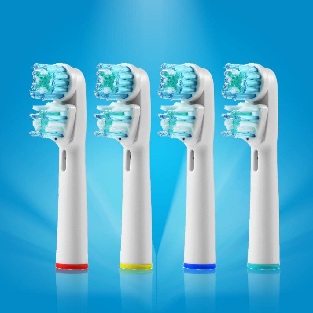 Pack of 4 Replacement Brush Heads for Electric Toothbrush D377
