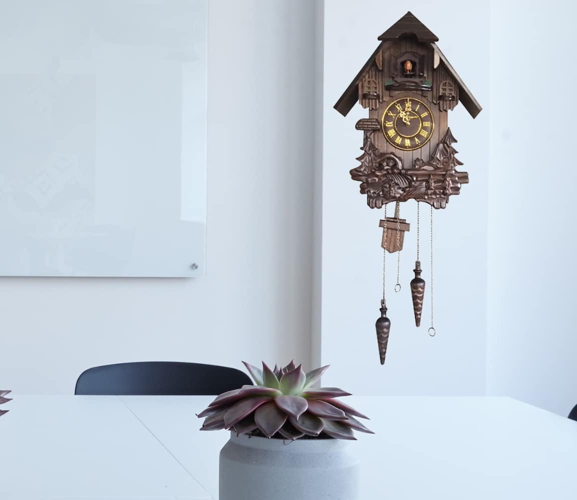 Black Forest Wooden Cuckoo Clock U281