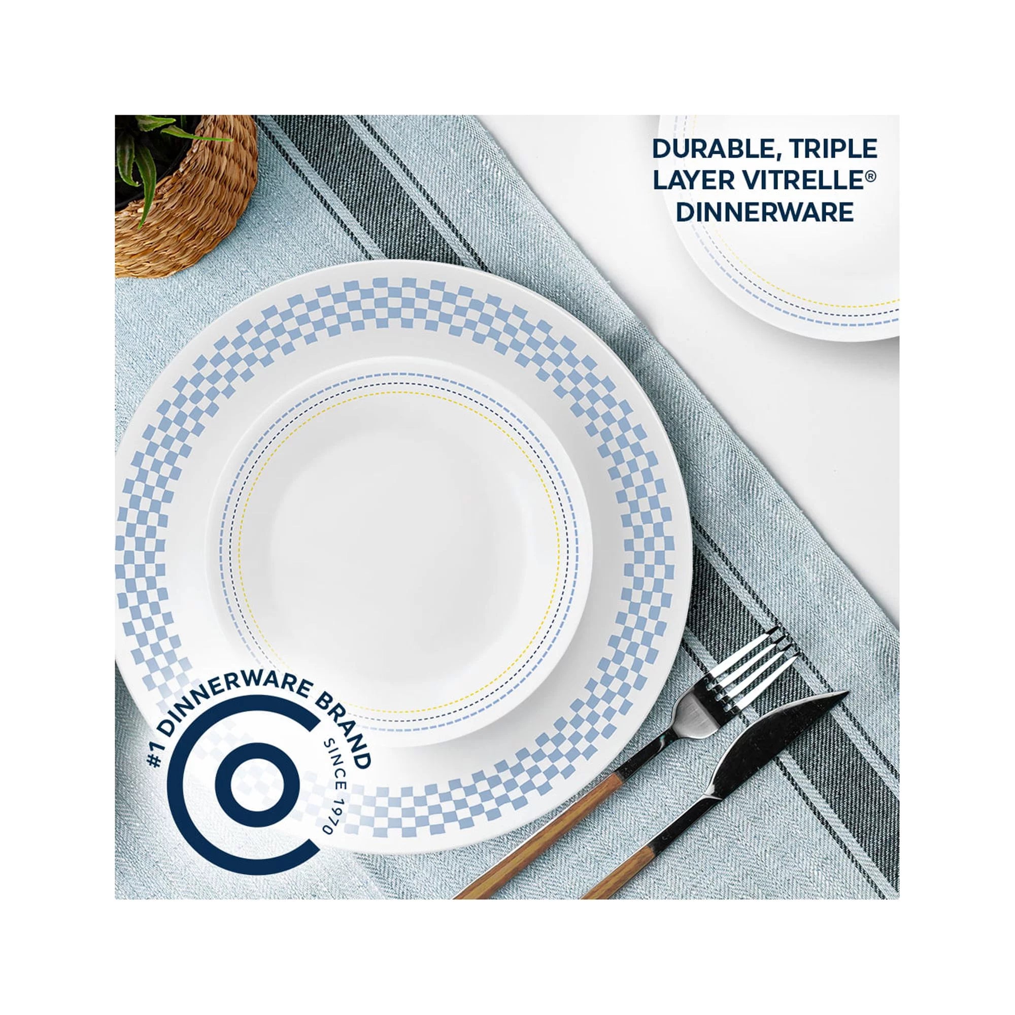 12-Pc Dinnerware Set F503