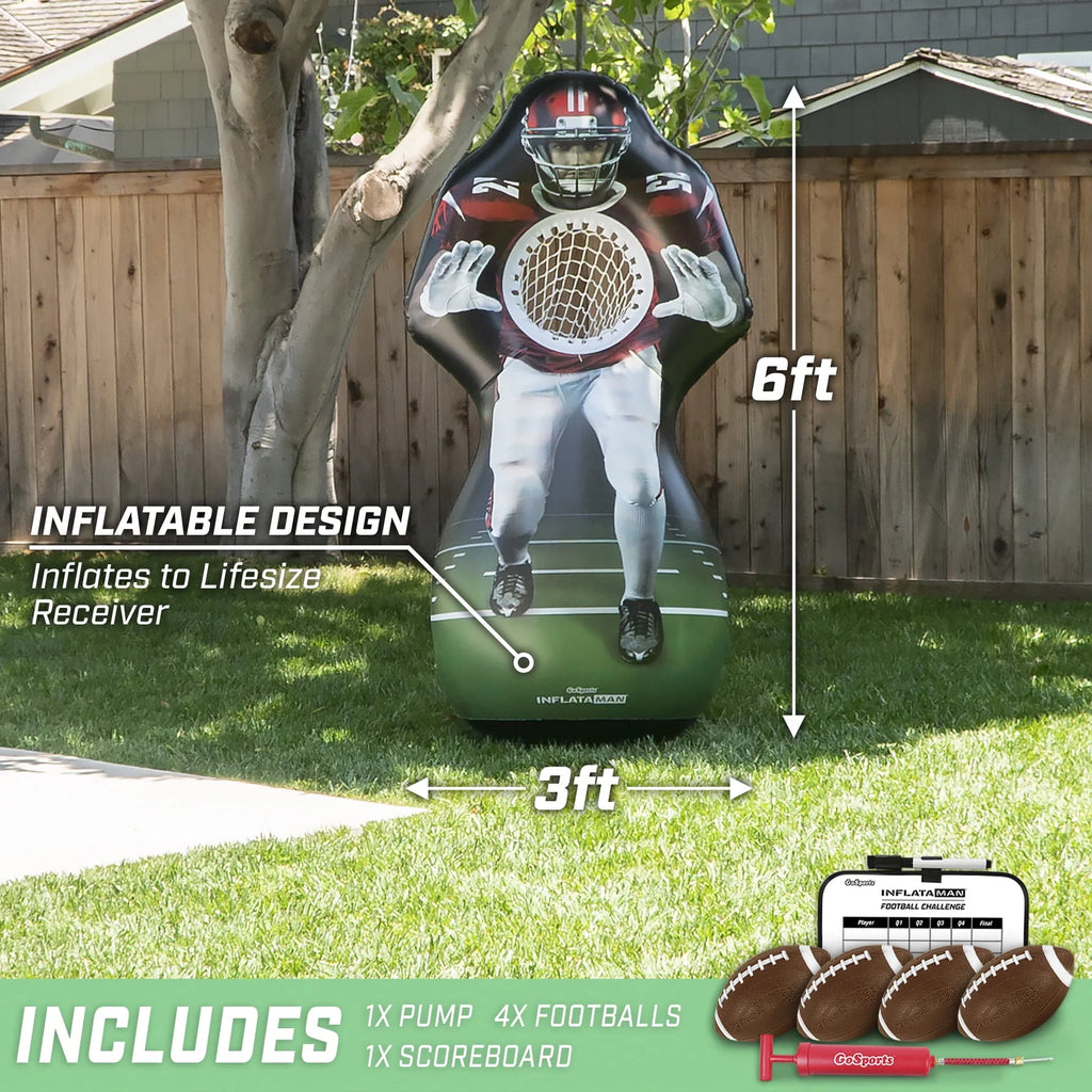 Inflatable Football Challenge Game B55490