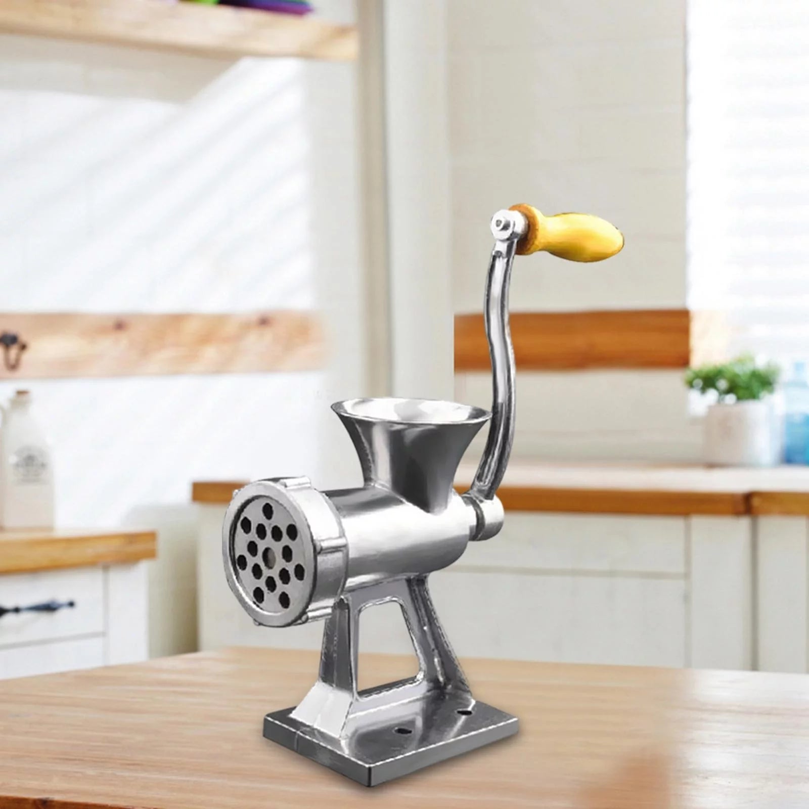 Metal Hand Operated Meat Mincer Grinder O512142