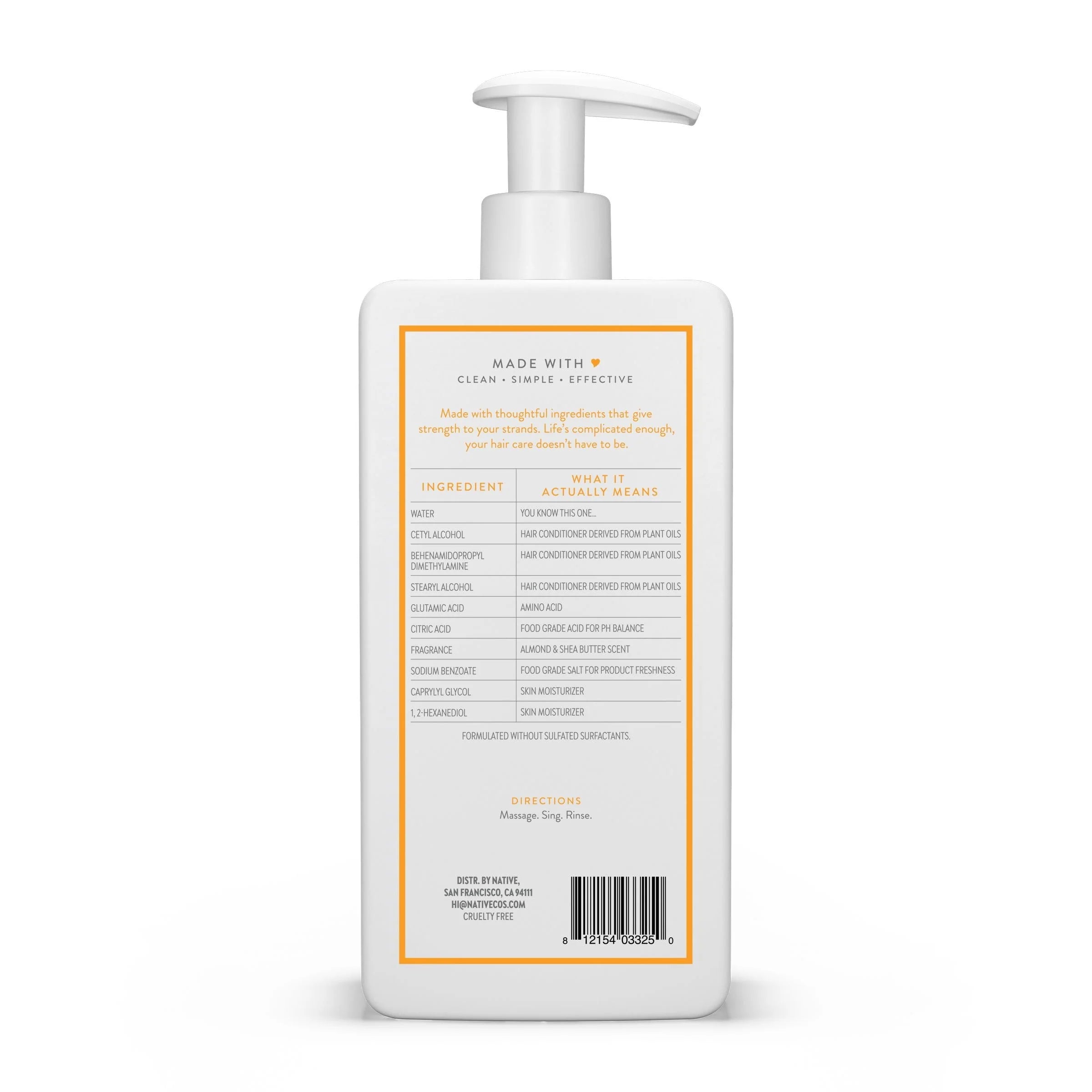 16.5 oz Sulfate & Paraben Free Strengthening Conditioner G990