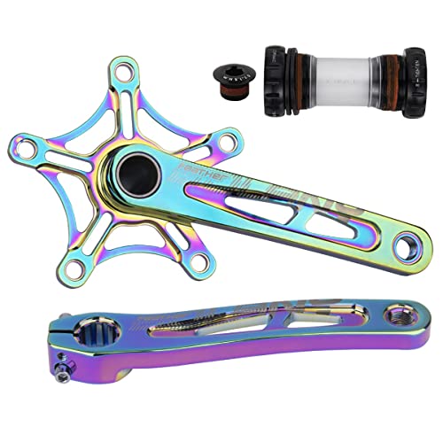 170mm 130 BCD Hollow Integrated Crankset with BB Single Chainring O55284