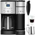 12-Cup Stainless Steel Coffee Maker with Milk Frother S28314