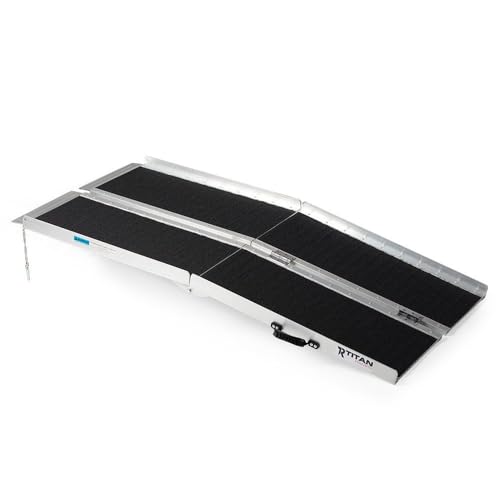 7 FT Aluminum Wheelchair Ramp, 600 LB F319720