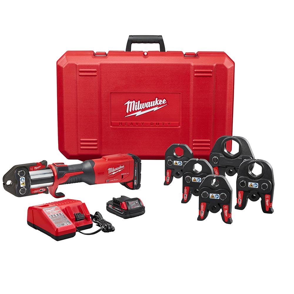 Cordless Press Tool with 2 Ah Y460