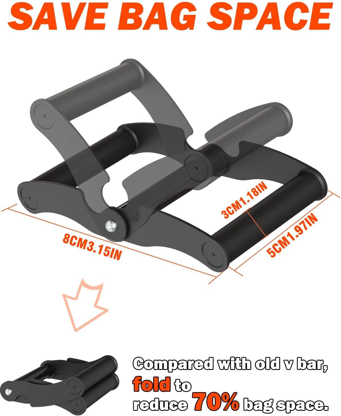 V Bar Attachment for Barbell L31110