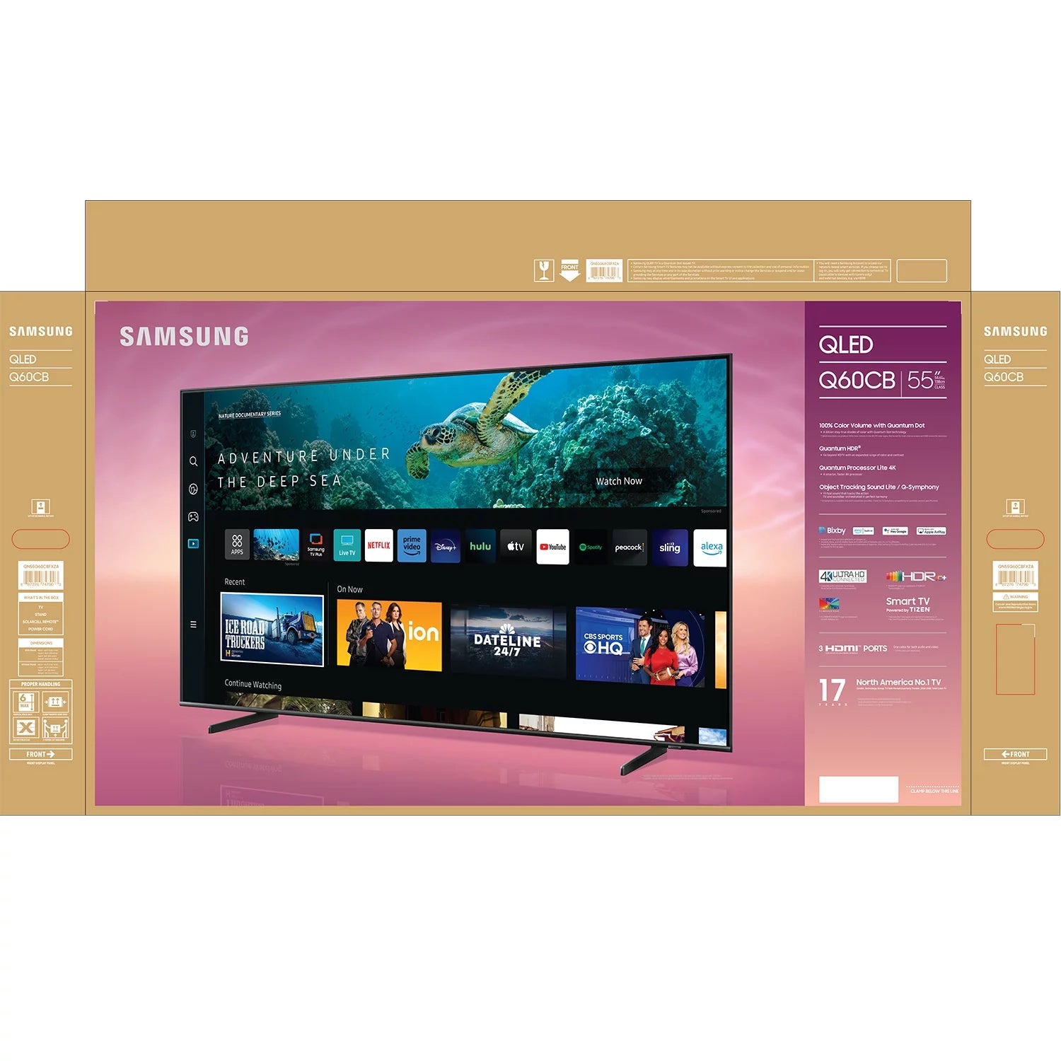 55" QLED 4K Smart TV G61323
