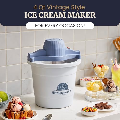 4Qt Electric Ice Cream Maker X944351