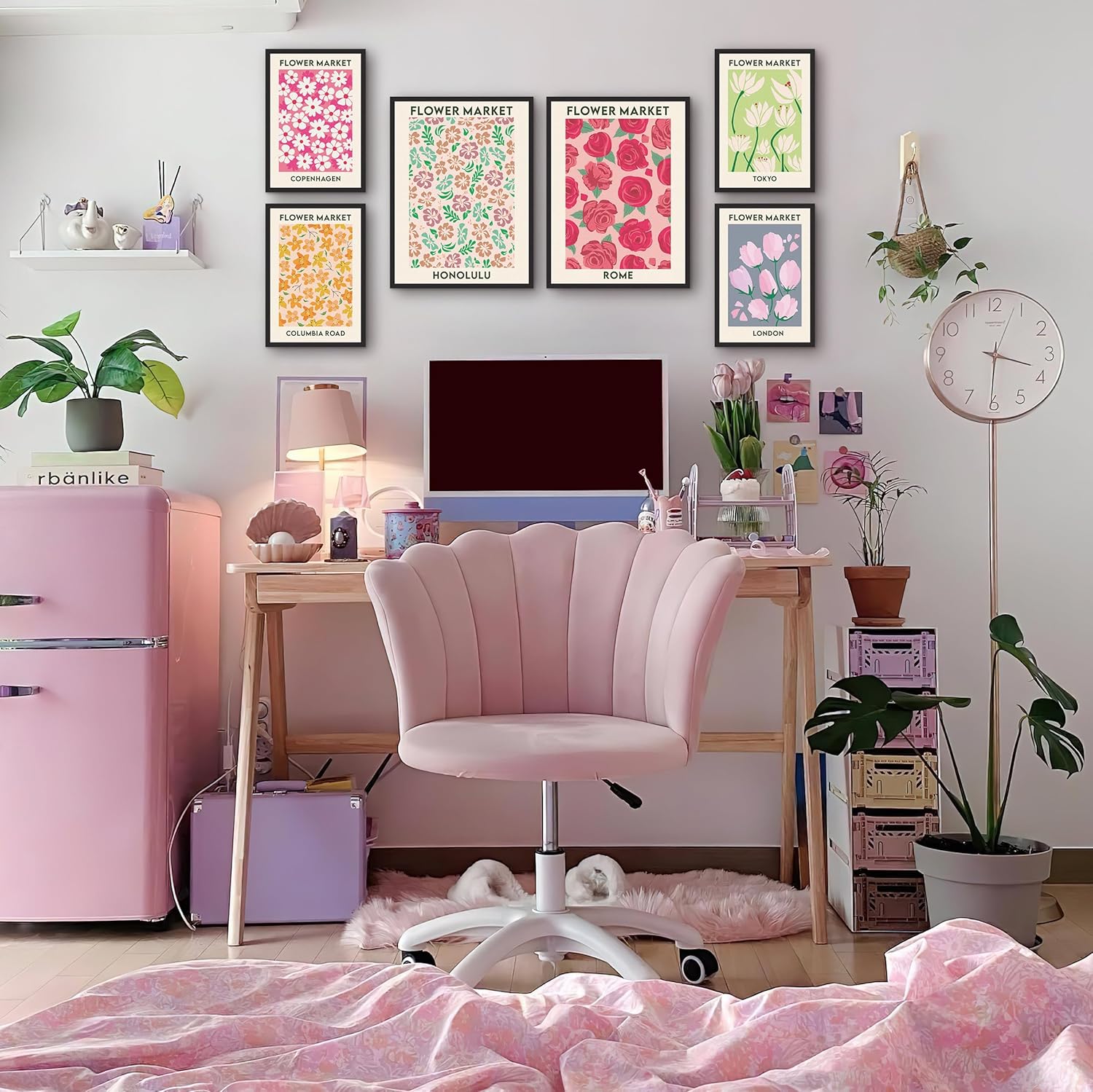 6 Pack Wall Art Posters Prints L369