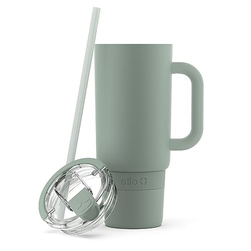 40oz Vacuum Insulated Stainless Steel Tumbler with Straw U159