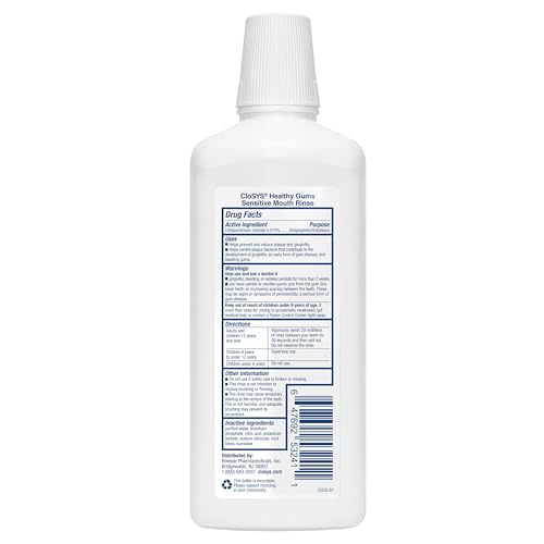 Non-Burning Antiplaque Mouthwash 32 Fl Oz Twin Pack N854
