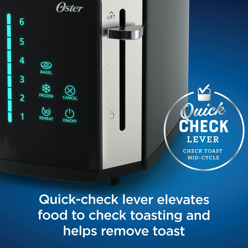 2-Slice Touchscreen Toaster, Stainless Steel S3046