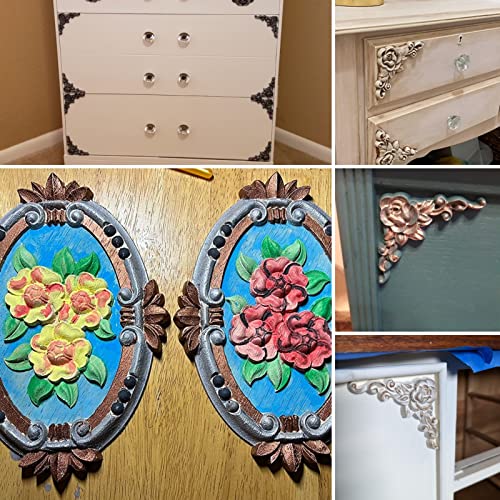 Wood Appliques Onlays Unpainted Wood Carving Decoration A145839
