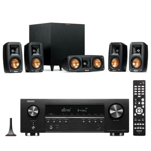 5.1-Channel Speaker System with 7.2-Channel 8K Network AV Receiver V9500