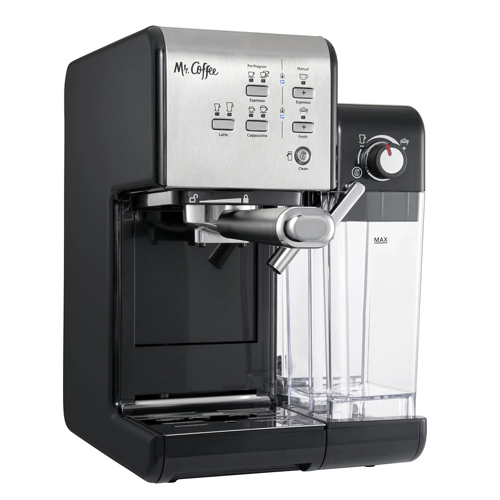Black Espresso and Cappuccino Machine Q72391