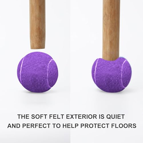 Precut Tennis Balls for Walkers 4PCS Heavy Duty Felt Pad Glide Coverings K195