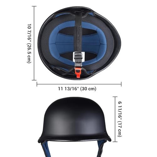 German Style Half Helmet DOT Approved H174342