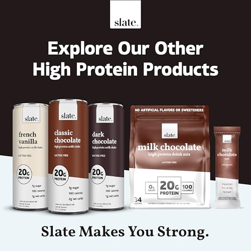 Dark Chocolate High Protein Milk Shake, Lactose Free, 11 fl oz, 12 Cans G796