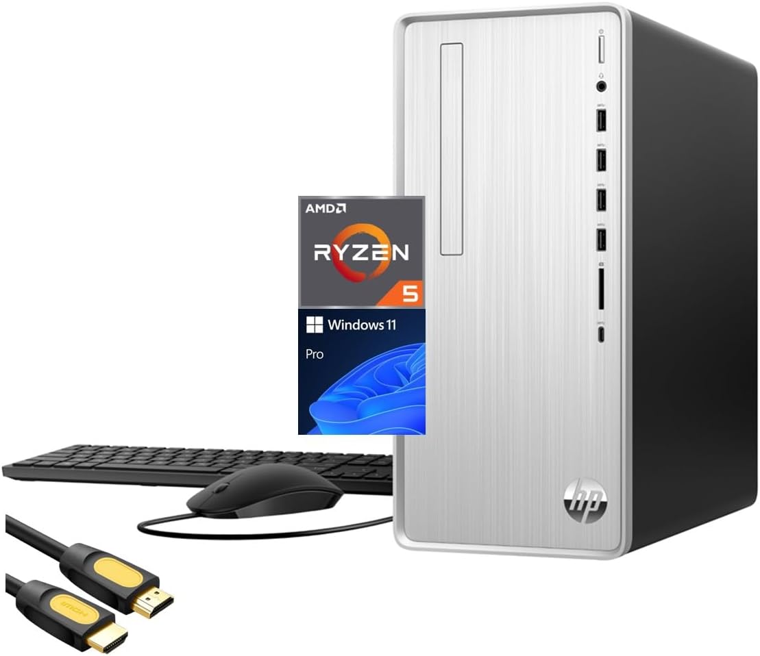 AMD 6-Cores Ryzen 5 5600G 16GB RAM 2TB NVMe SSD + 2TB HDD Desktop I24736
