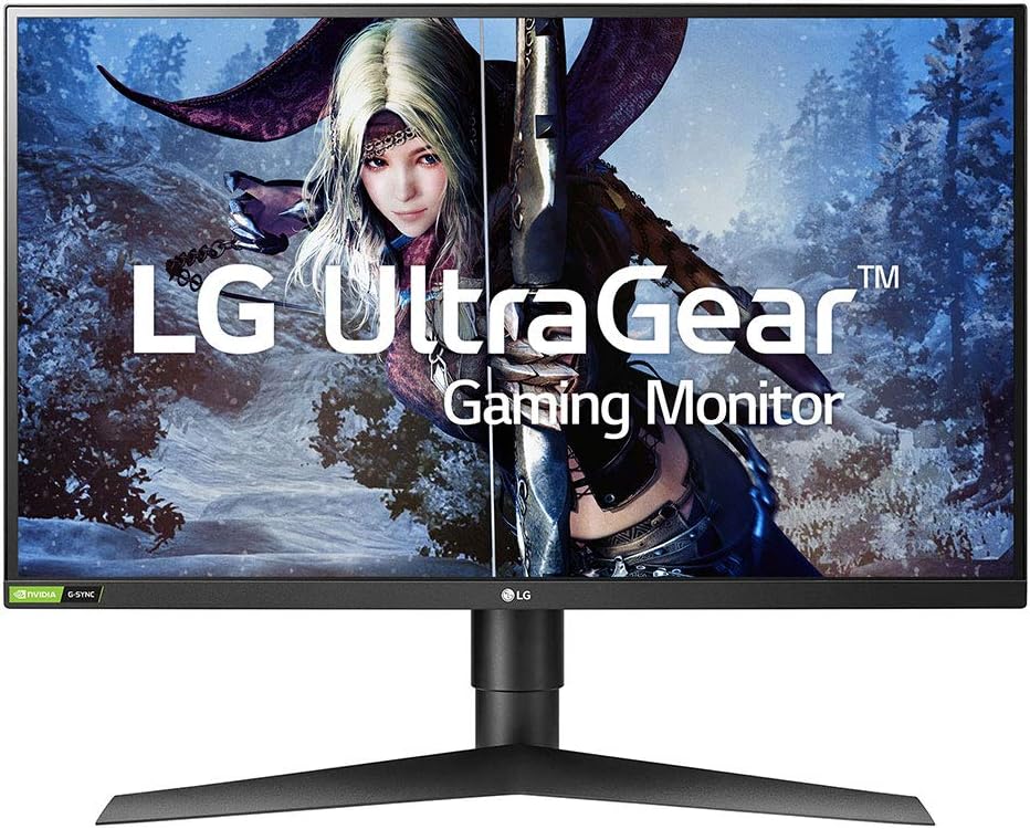 QHD 27-Inch Gaming Monitor, Nano IPS 1ms (GtG), 144Hz, Black H316702