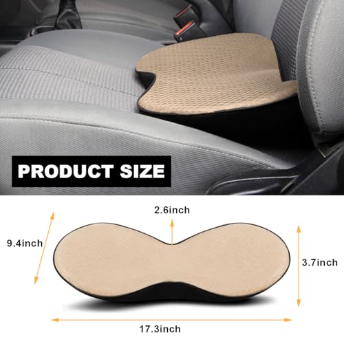 Beige Memory Foam Car Seat Cushion D43722