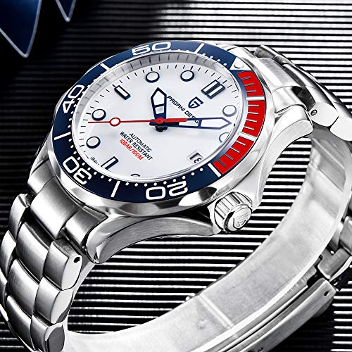 Stainless Steel Automatic Diving Watch with Ceramic Bezel N161